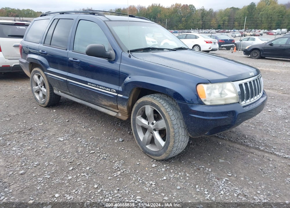 2004 JEEP GRAND CHEROKEE OVERLAND VIN: 1J8GX68J54C157451