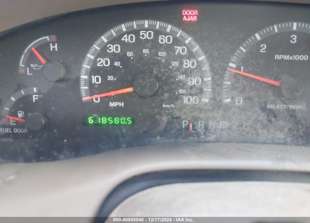 2001 FORD F-150 KING RANCH EDITION/LARIAT/XLT VIN: 1FTRW08L21KE89740