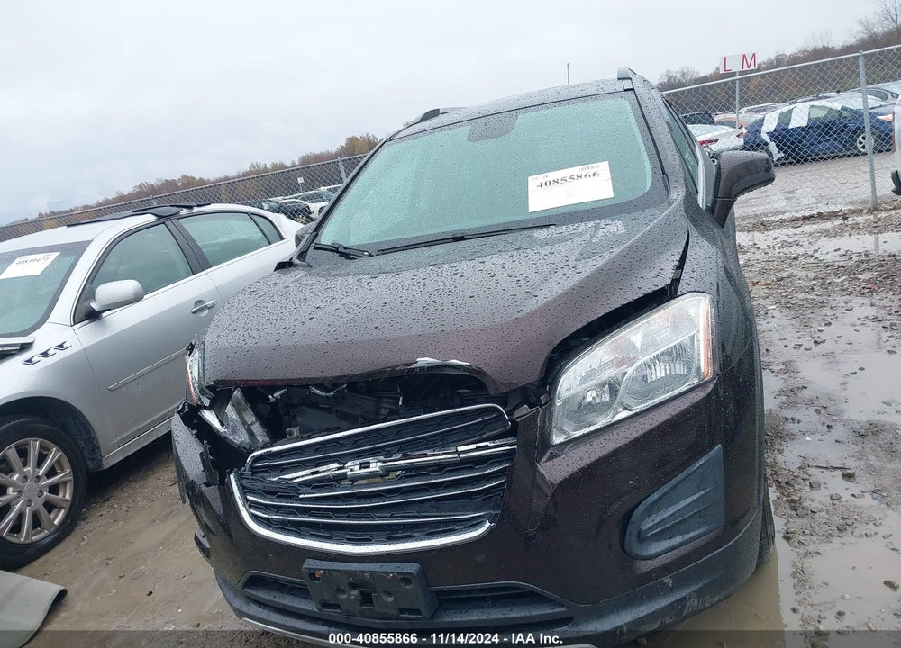 2016 CHEVROLET TRAX LT VIN: KL7CJLSB2GB637767