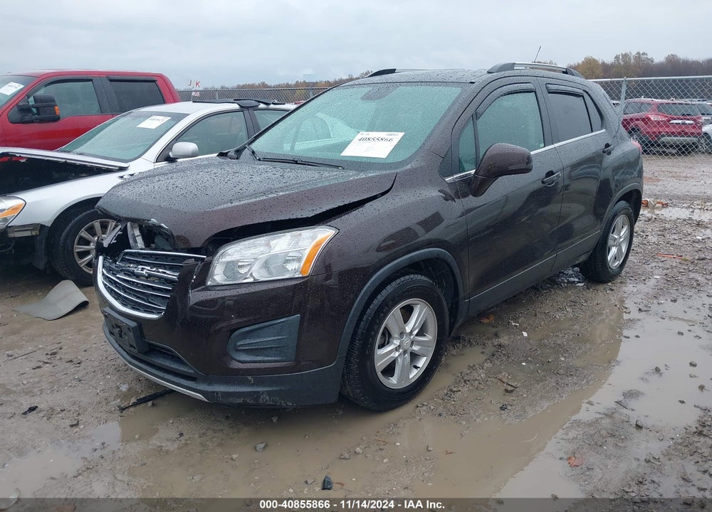 2016 CHEVROLET TRAX LT VIN: KL7CJLSB2GB637767