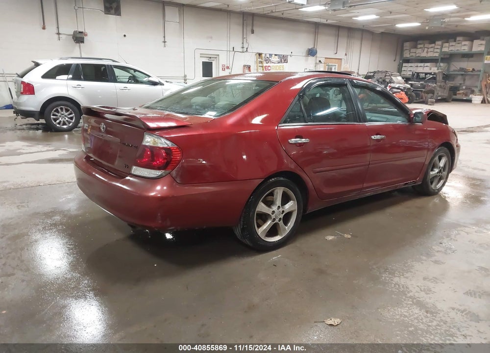 2005 TOYOTA CAMRY SE V6 VIN: 4T1BA32K35U509890