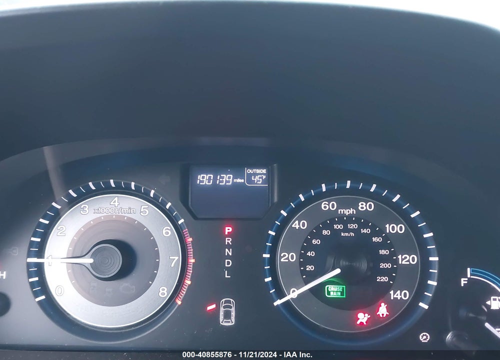 2013 HONDA ODYSSEY EX-L VIN: 5FNRL5H60DB057312