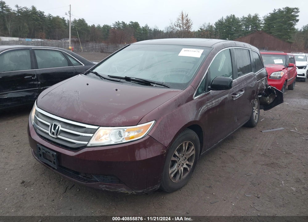 2013 HONDA ODYSSEY EX-L VIN: 5FNRL5H60DB057312