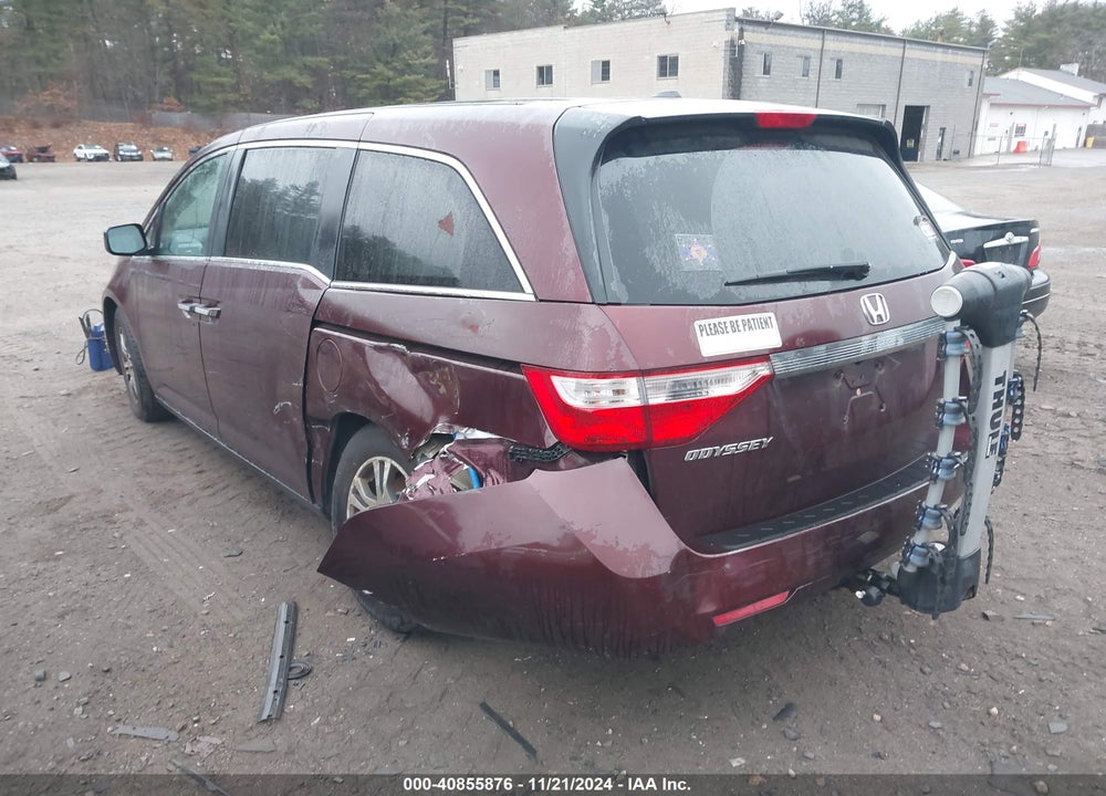 2013 HONDA ODYSSEY EX-L VIN: 5FNRL5H60DB057312