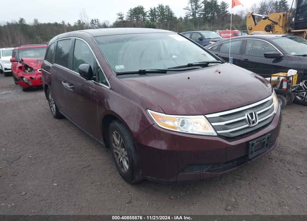 2013 HONDA ODYSSEY EX-L VIN: 5FNRL5H60DB057312