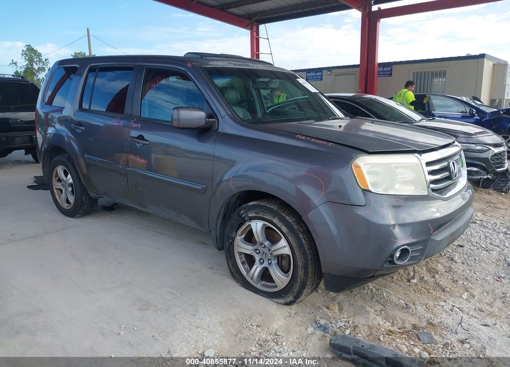 2014 HONDA PILOT EX-L VIN: 5FNYF3H57EB028499