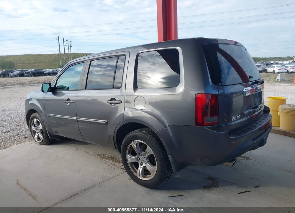 2014 HONDA PILOT EX-L VIN: 5FNYF3H57EB028499