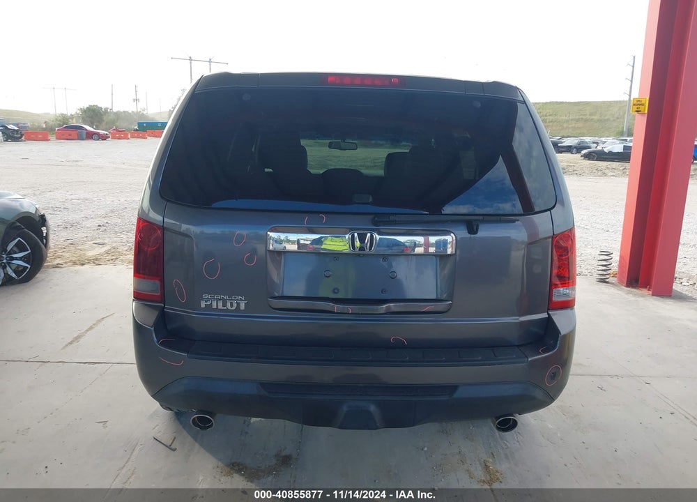 2014 HONDA PILOT EX-L VIN: 5FNYF3H57EB028499
