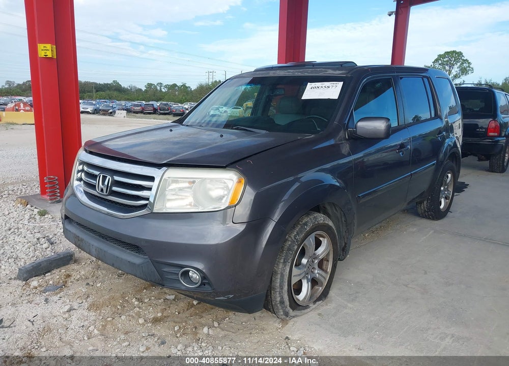 2014 HONDA PILOT EX-L VIN: 5FNYF3H57EB028499