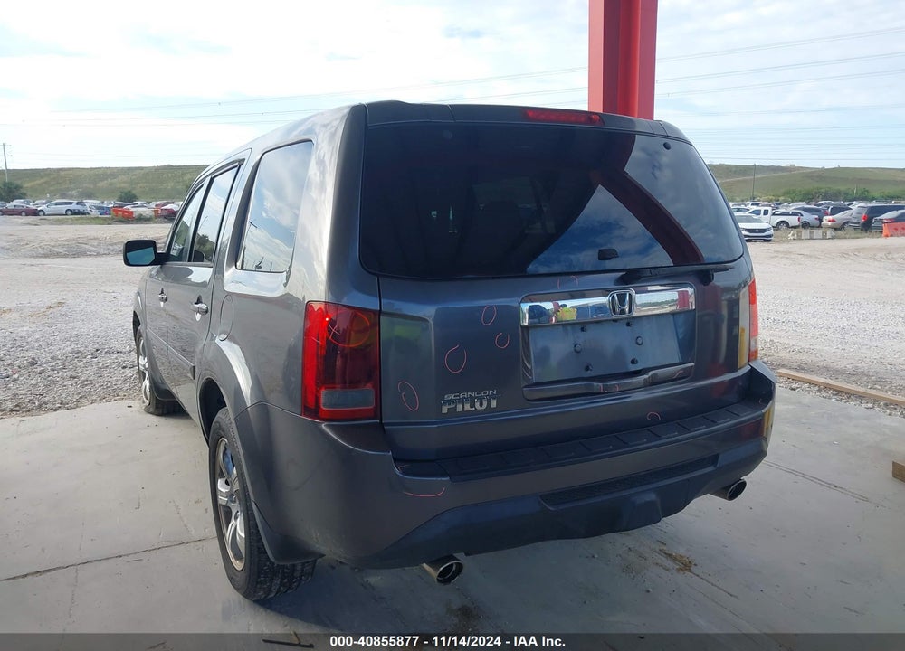 2014 HONDA PILOT EX-L VIN: 5FNYF3H57EB028499
