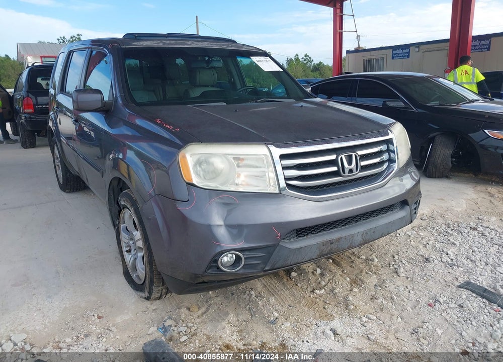 2014 HONDA PILOT EX-L VIN: 5FNYF3H57EB028499