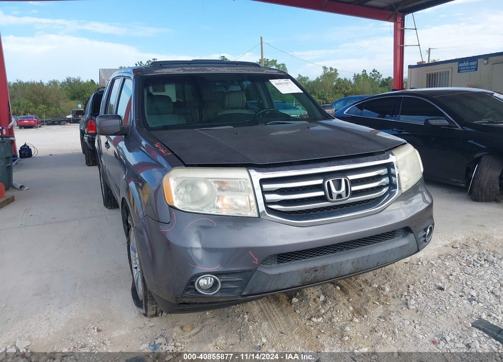 2014 HONDA PILOT EX-L VIN: 5FNYF3H57EB028499