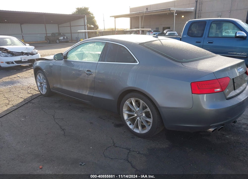 2013 AUDI A5 2.0T PREMIUM VIN: WAUCFAFR6DA001450