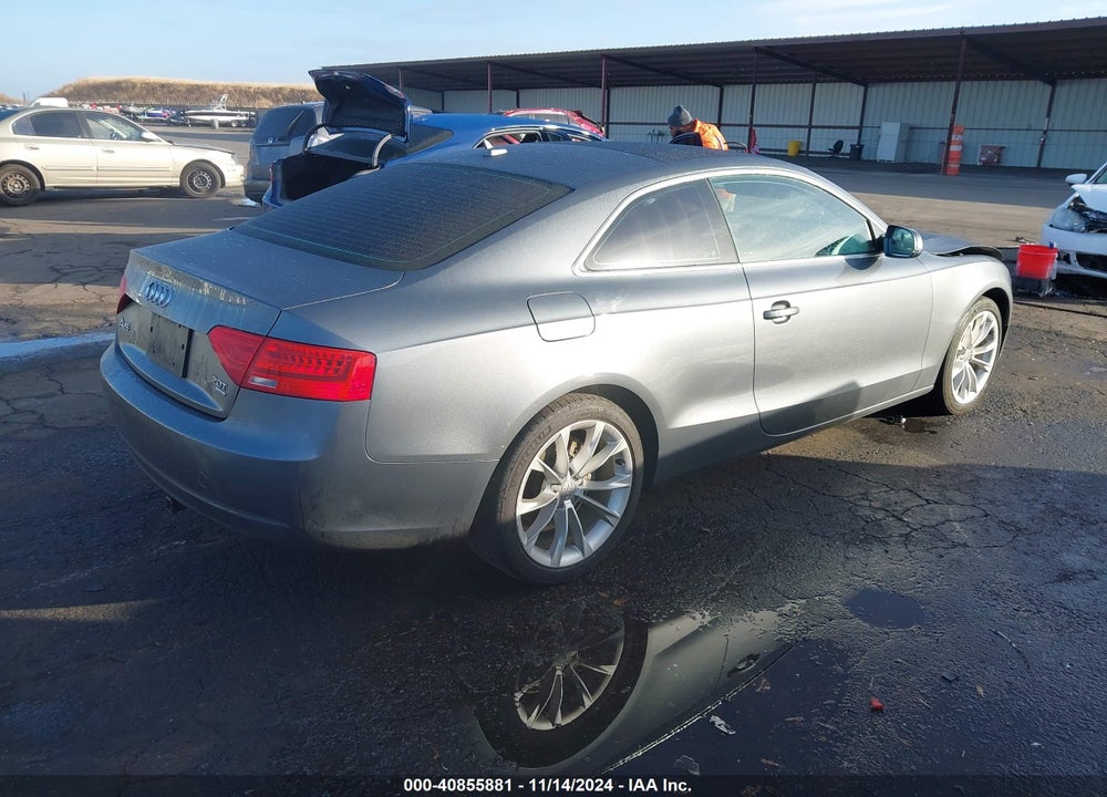 2013 AUDI A5 2.0T PREMIUM VIN: WAUCFAFR6DA001450