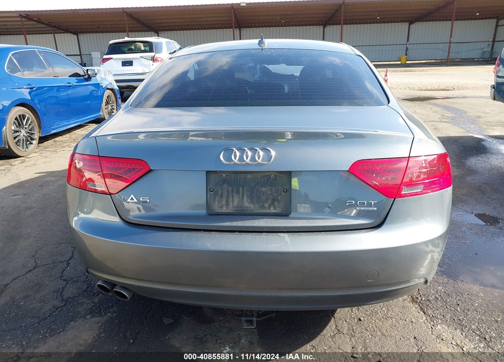 2013 AUDI A5 2.0T PREMIUM VIN: WAUCFAFR6DA001450