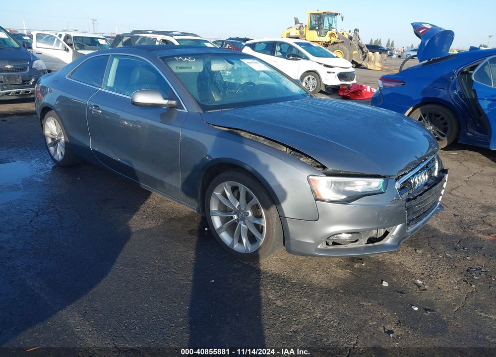 2013 AUDI A5 2.0T PREMIUM VIN: WAUCFAFR6DA001450