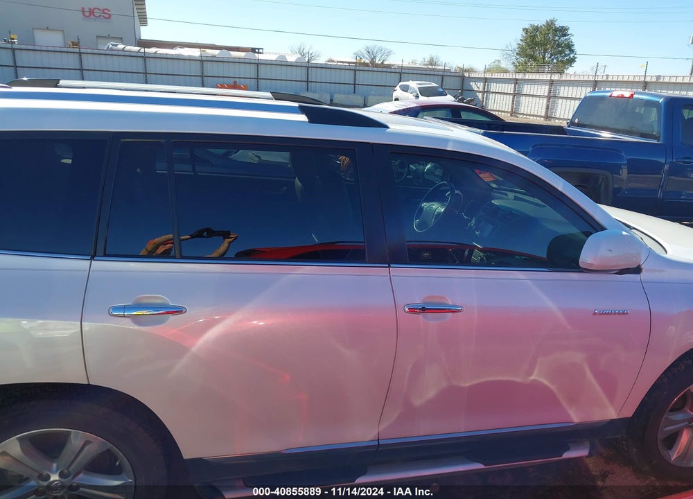 2013 TOYOTA HIGHLANDER LIMITED V6 VIN: 5TDYK3EH0DS101278