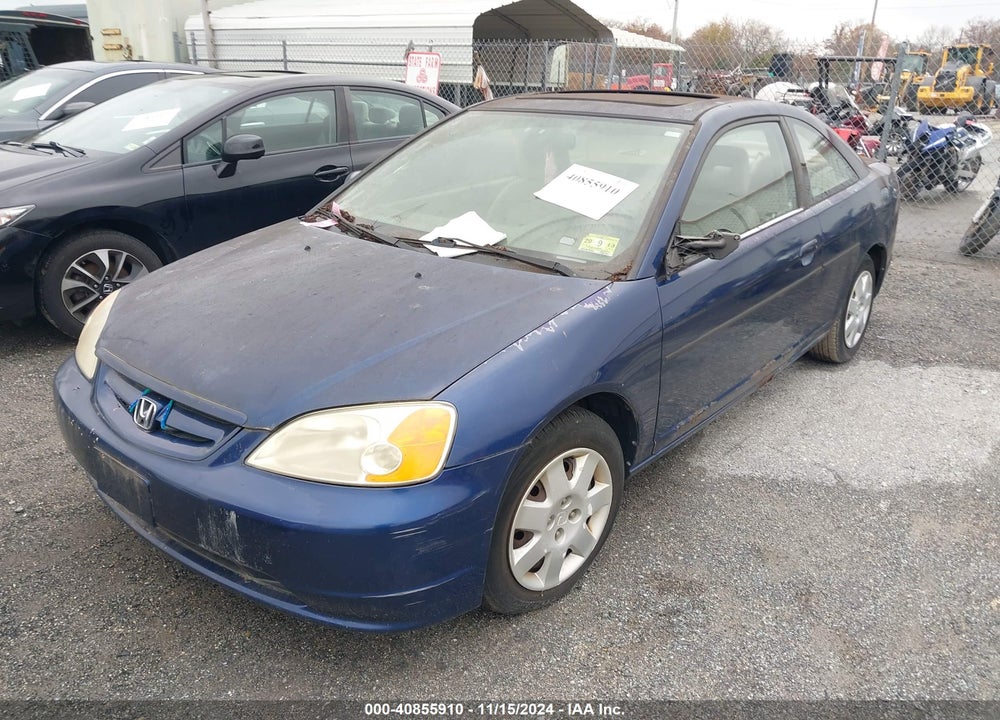 2002 HONDA CIVIC EX VIN: 1HGEM22982L053663