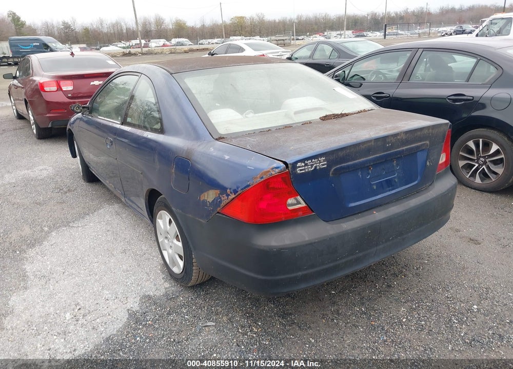 2002 HONDA CIVIC EX VIN: 1HGEM22982L053663