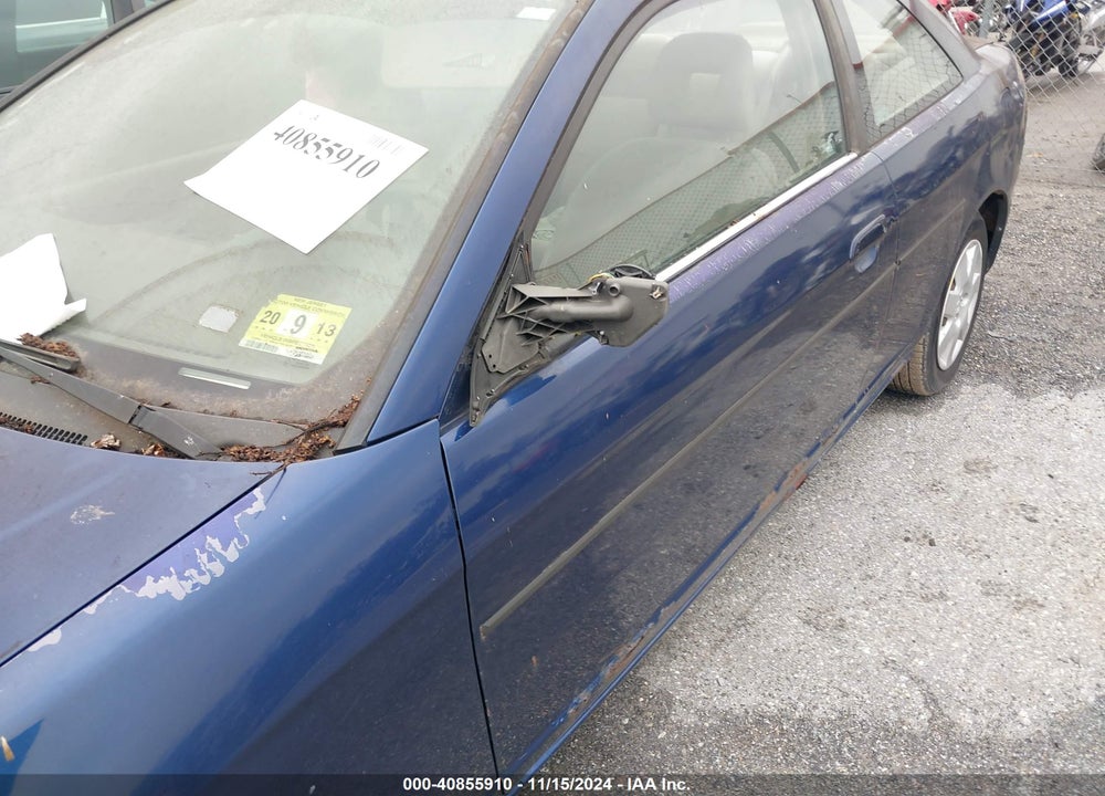 2002 HONDA CIVIC EX VIN: 1HGEM22982L053663