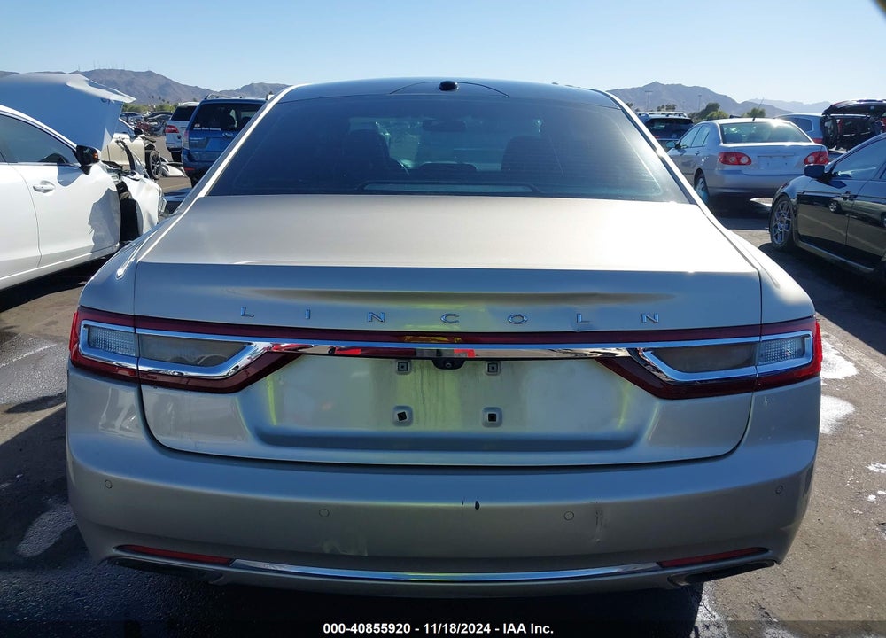 2017 LINCOLN CONTINENTAL RESERVE VIN: 1LN6L9NP6H5624083