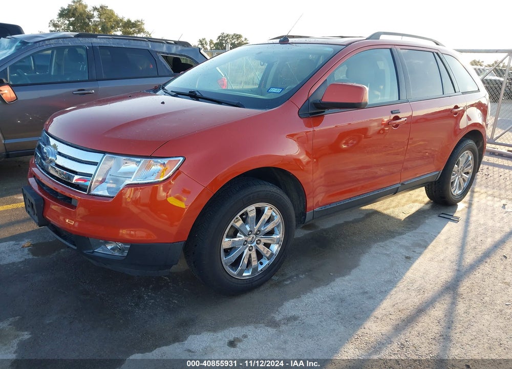 2007 FORD EDGE SEL PLUS VIN: 2FMDK39CX7BB37672