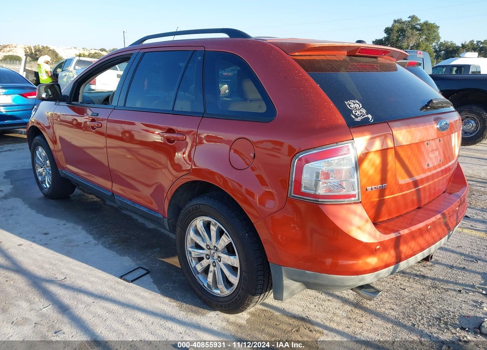 2007 FORD EDGE SEL PLUS VIN: 2FMDK39CX7BB37672