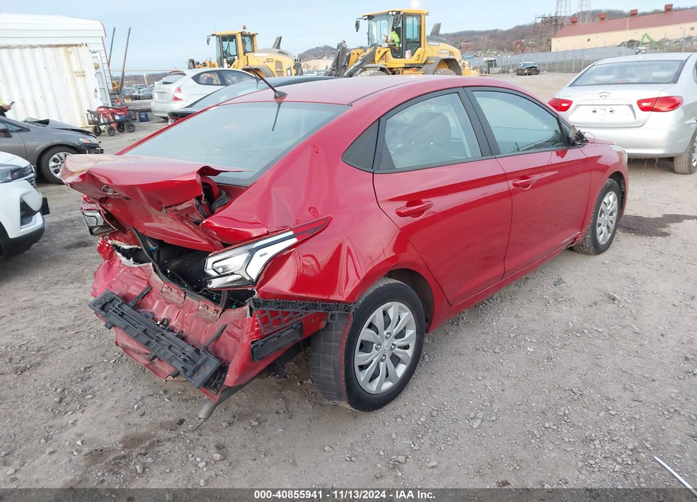 2021 HYUNDAI ACCENT VIN: 3KPC24A68ME152123