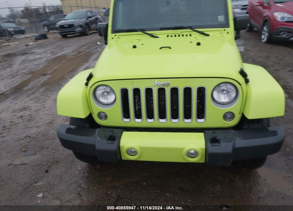 2016 JEEP WRANGLER UNLIMITED SAHARA VIN: 1C4BJWEG9GL328525