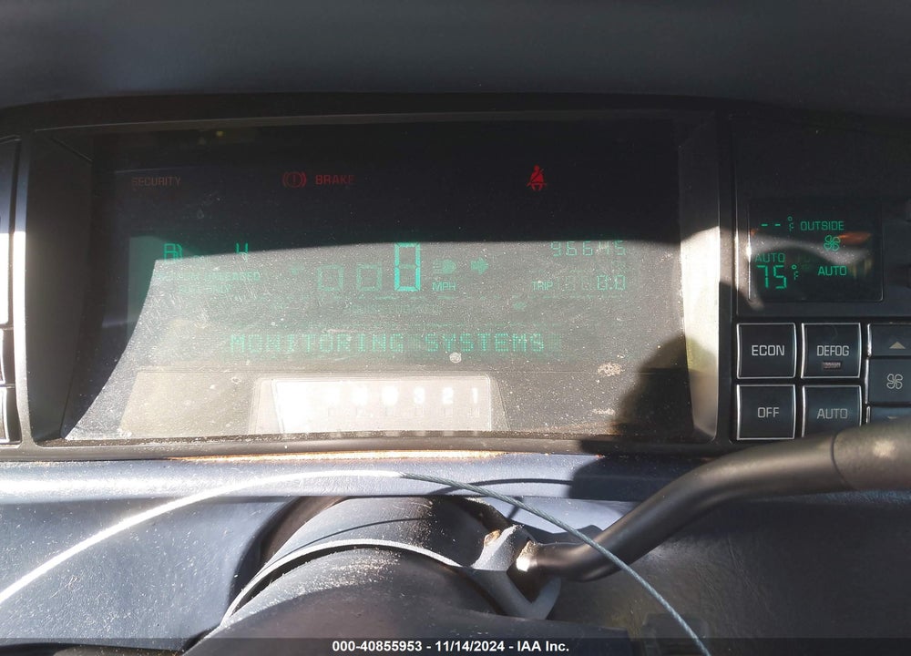 1994 CADILLAC DEVILLE VIN: 1G6KD52B1RU217607