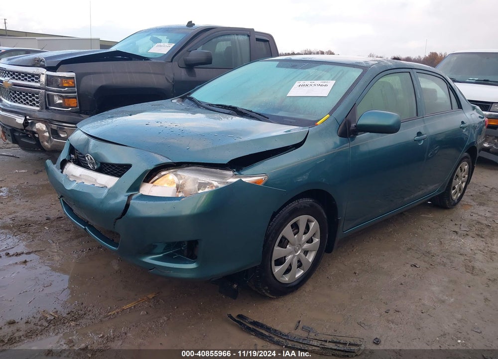 2009 TOYOTA COROLLA LE VIN: JTDBL40E39J003422