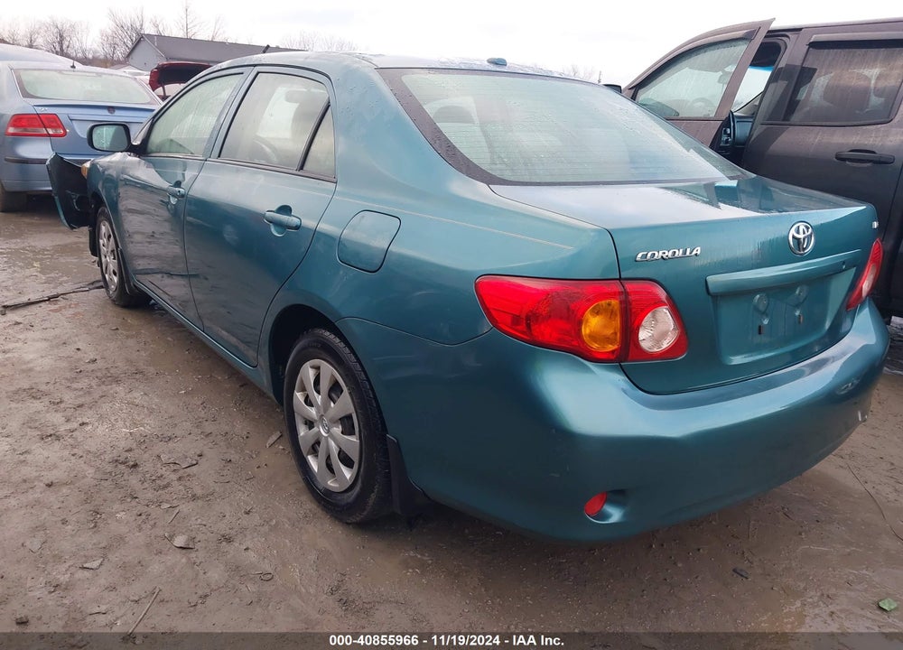2009 TOYOTA COROLLA LE VIN: JTDBL40E39J003422