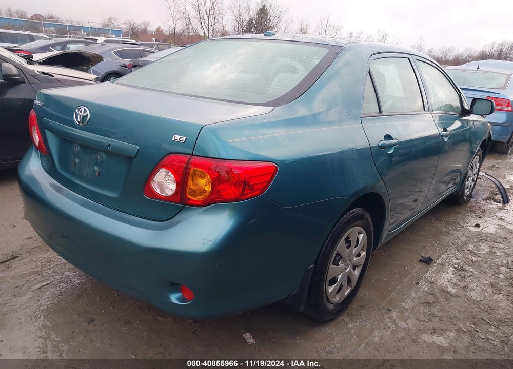2009 TOYOTA COROLLA LE VIN: JTDBL40E39J003422