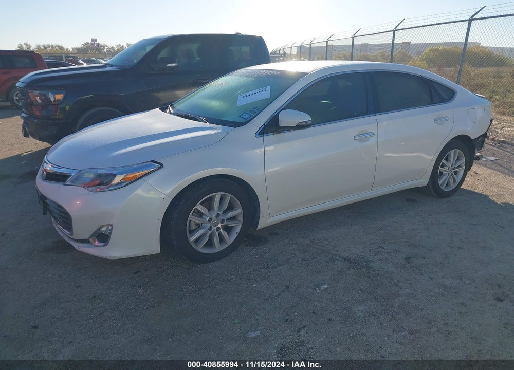 2014 TOYOTA AVALON XLE VIN: 4T1BK1EB8EU087788