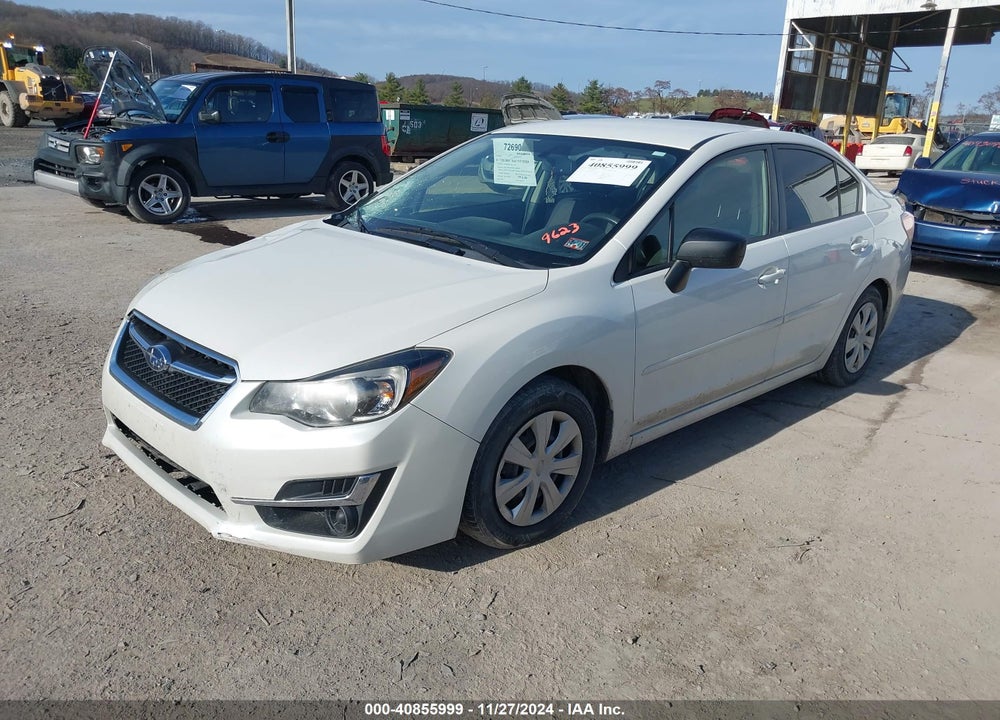 2016 SUBARU IMPREZA 2.0I VIN: JF1GJAA65GH009623