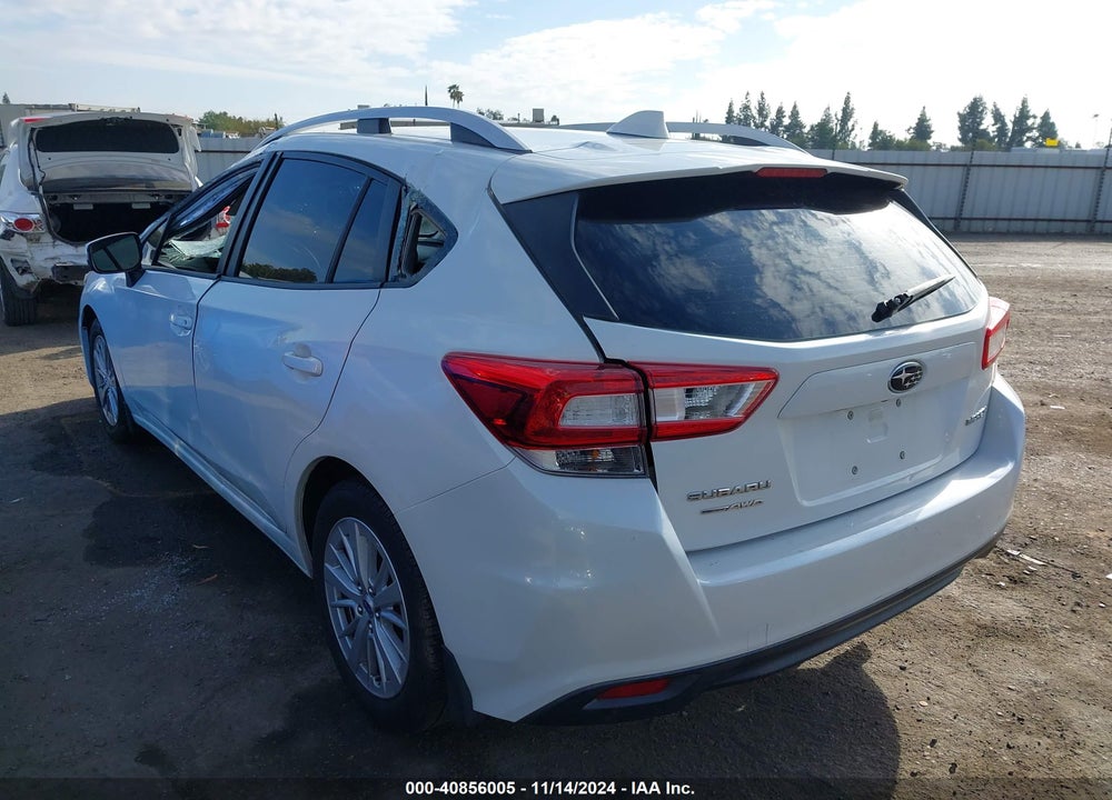 2018 SUBARU IMPREZA 2.0I PREMIUM VIN: 4S3GTAD61J3714939