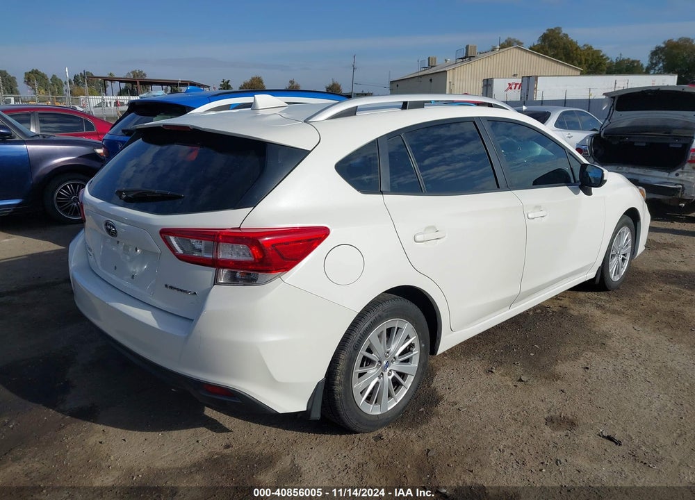 2018 SUBARU IMPREZA 2.0I PREMIUM VIN: 4S3GTAD61J3714939