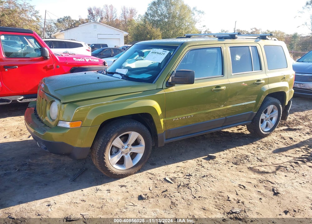 2012 JEEP PATRIOT SPORT VIN: 1C4NJPBB7CD674444