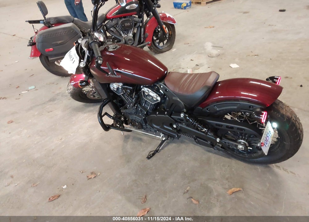 2023 INDIAN MOTORCYCLE CO. SCOUT BOBBER TWENTY ABS VIN: 56KMTG002P3197144