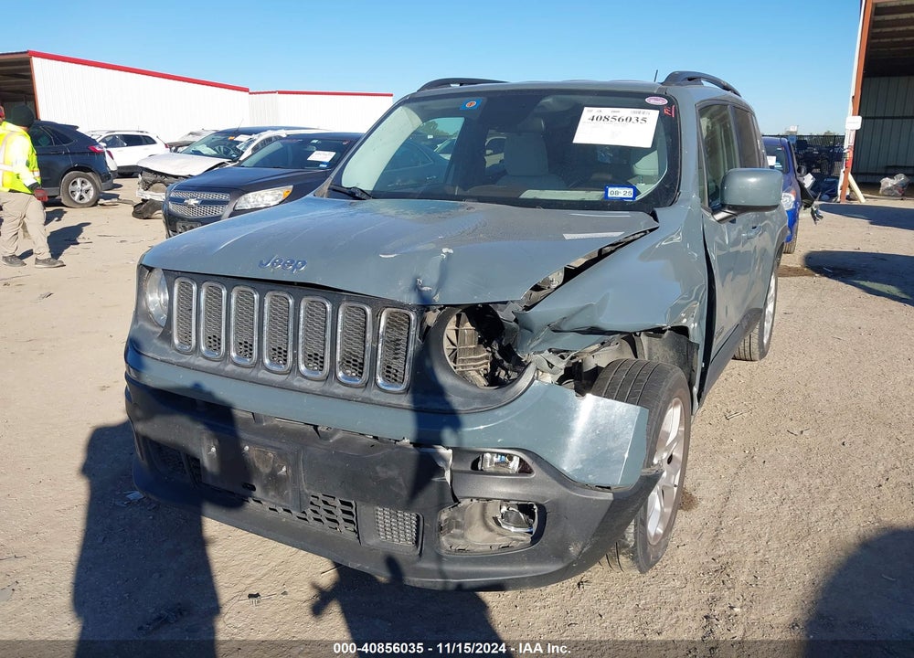 2017 JEEP RENEGADE LATITUDE FWD VIN: ZACCJABB8HPG41398