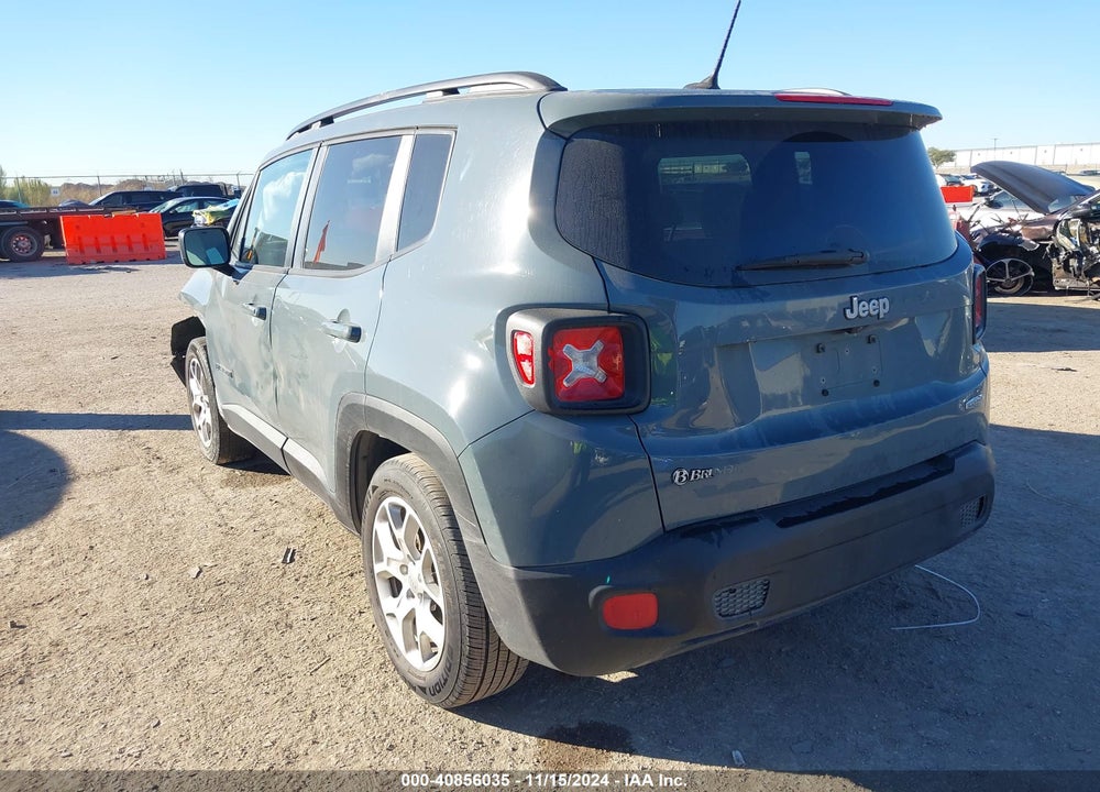 2017 JEEP RENEGADE LATITUDE FWD VIN: ZACCJABB8HPG41398