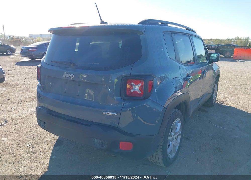 2017 JEEP RENEGADE LATITUDE FWD VIN: ZACCJABB8HPG41398
