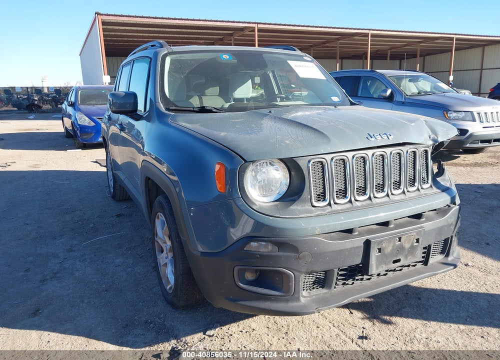 2017 JEEP RENEGADE LATITUDE FWD VIN: ZACCJABB8HPG41398