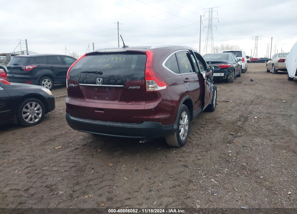 2012 HONDA CR-V EX-L VIN: 5J6RM4H79CL047951