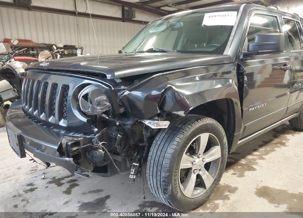 2016 JEEP PATRIOT HIGH ALTITUDE EDITION VIN: 1C4NJRFB3GD507879