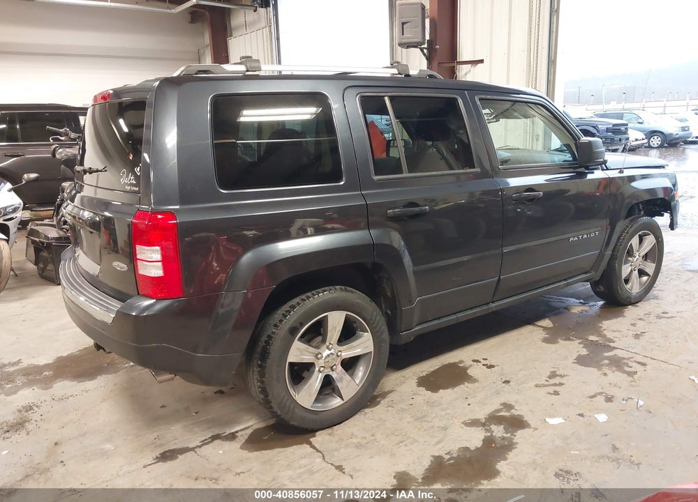 2016 JEEP PATRIOT HIGH ALTITUDE EDITION VIN: 1C4NJRFB3GD507879