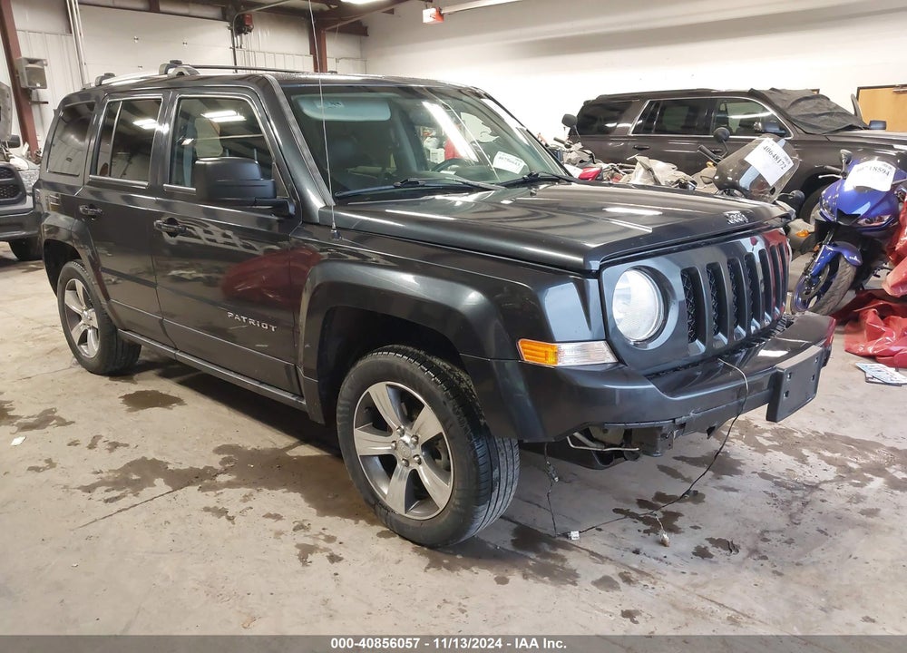 2016 JEEP PATRIOT HIGH ALTITUDE EDITION VIN: 1C4NJRFB3GD507879