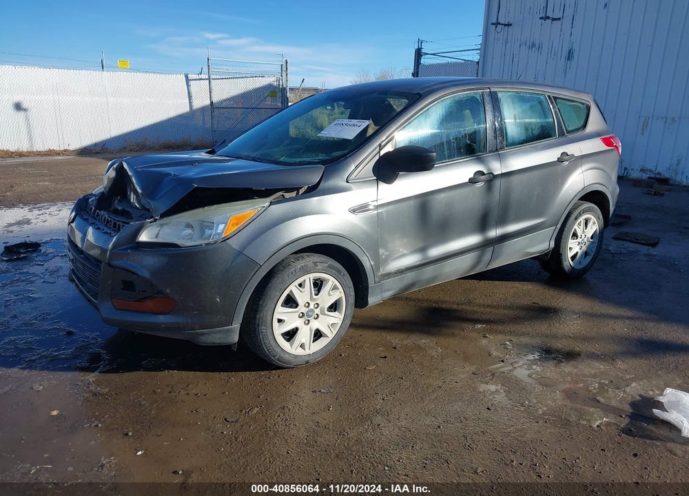2013 FORD ESCAPE S VIN: 1FMCU0F78DUA94256