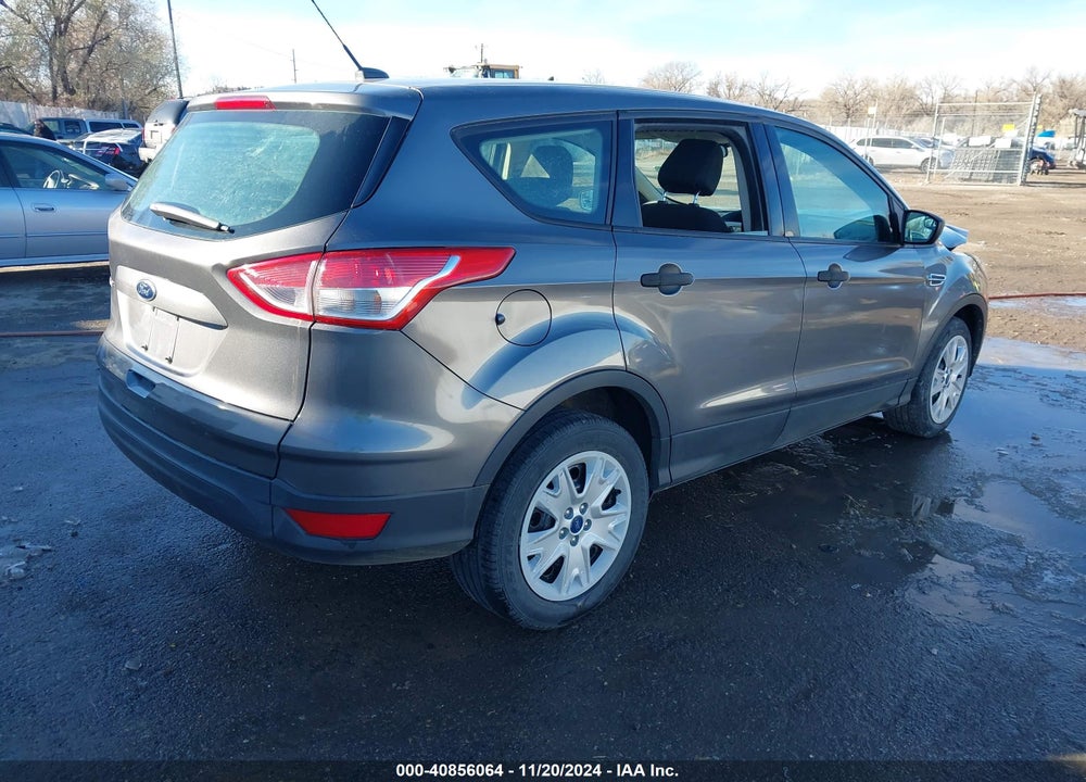 2013 FORD ESCAPE S VIN: 1FMCU0F78DUA94256