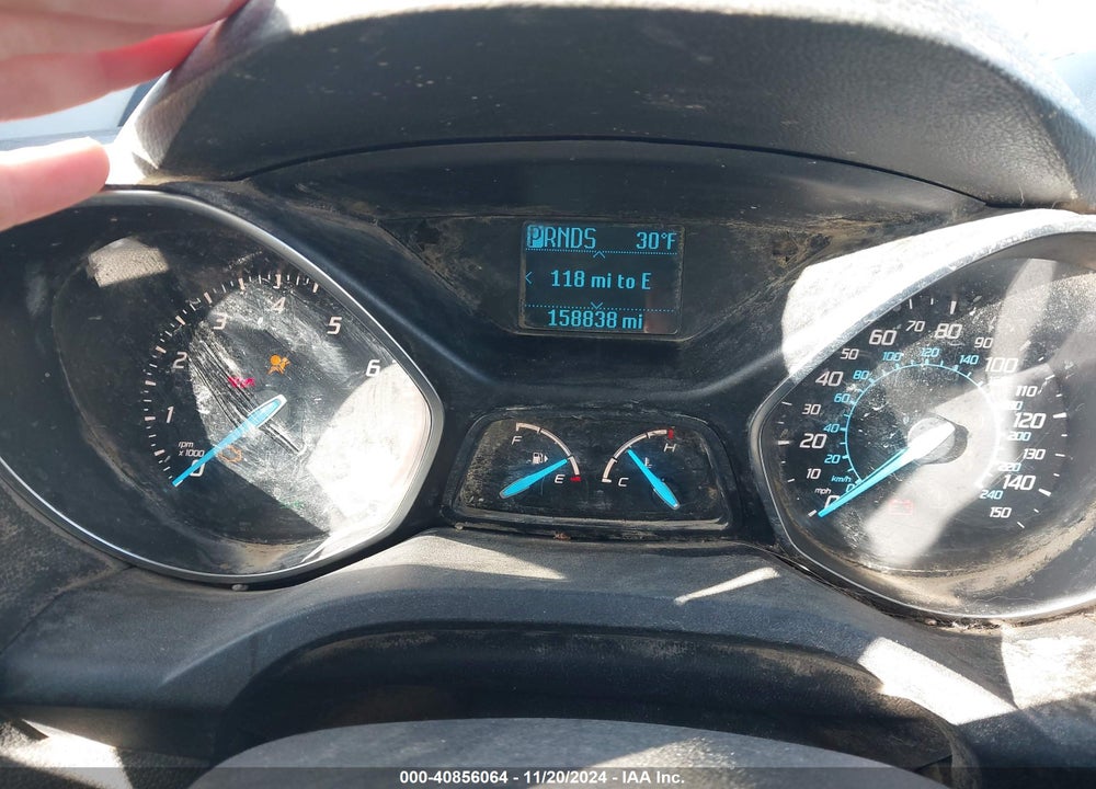 2013 FORD ESCAPE S VIN: 1FMCU0F78DUA94256
